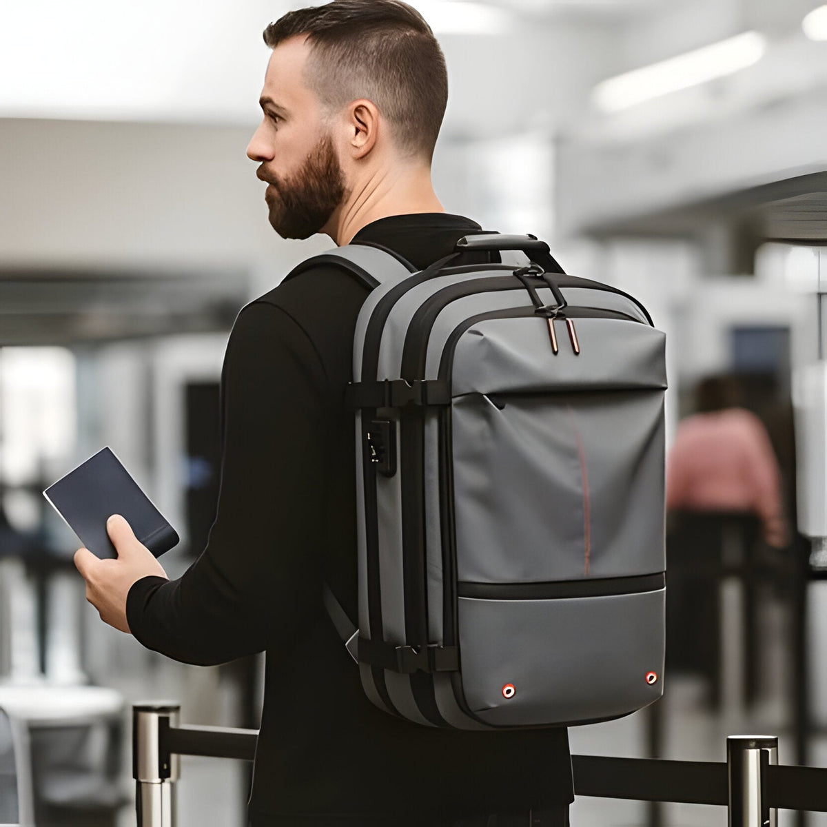 Structured Rucksack with Internal Compression System