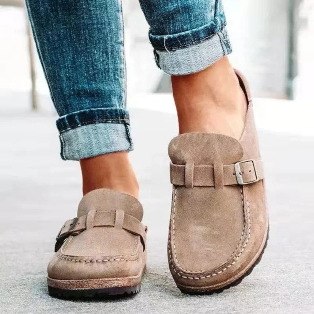 Women’s Buckle-Strap Summer Sandals