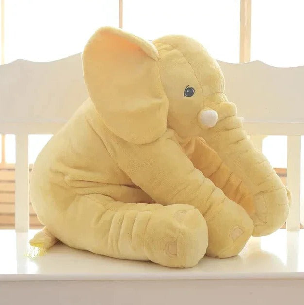 Soft Elephant-Shaped Comfort Pillow for Gentle Support During Rest and Playtime