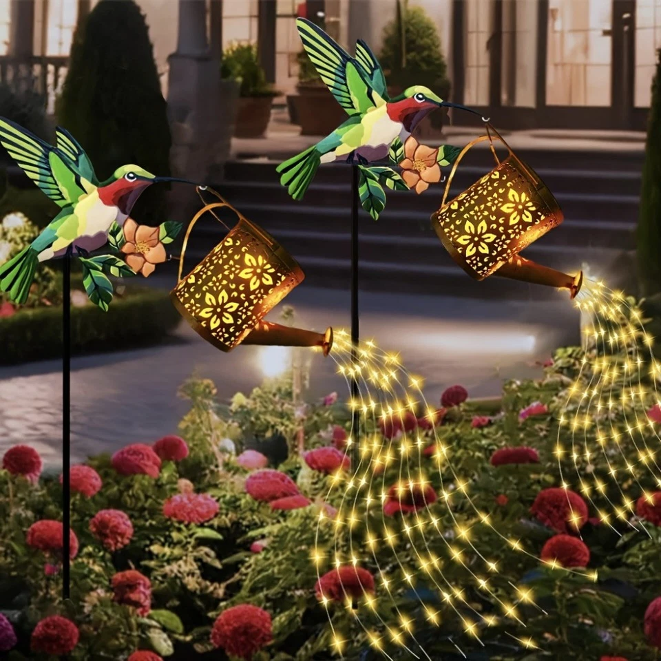 Solar Pathway Light with Automatic Dusk Sensor and 12-14 Hour Runtime