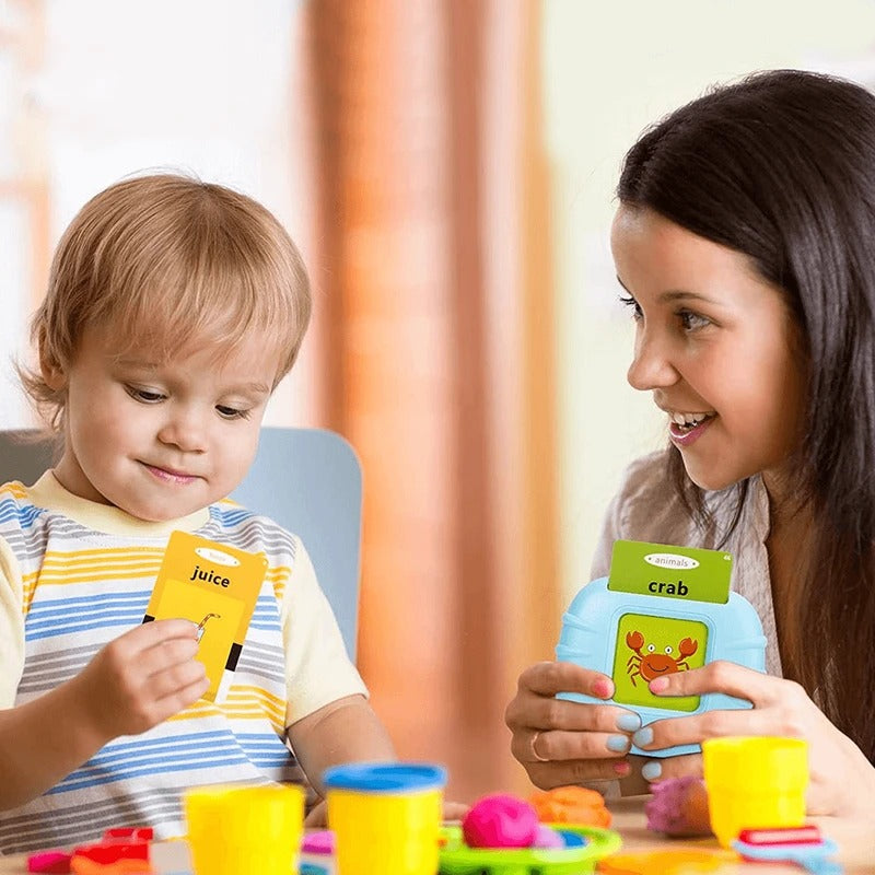 Talking Flash Cards for Educational Learning and Skill Building