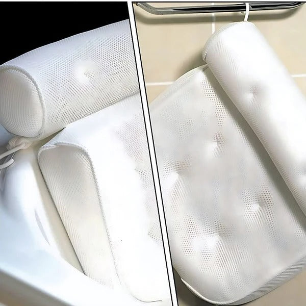 Relaxing Bath Cushion Headrest Back Pillow for Bathtub