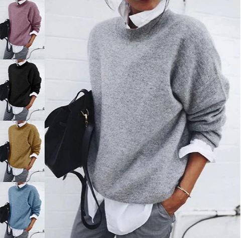 The essential comfortable fashion sweater!