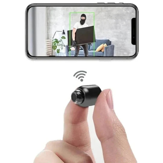 Small WiFi Security Camera Night Vision Wireless HD