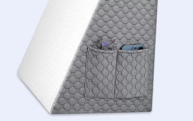 Triangle Memory Foam Wedge Pillow for Sleeping
