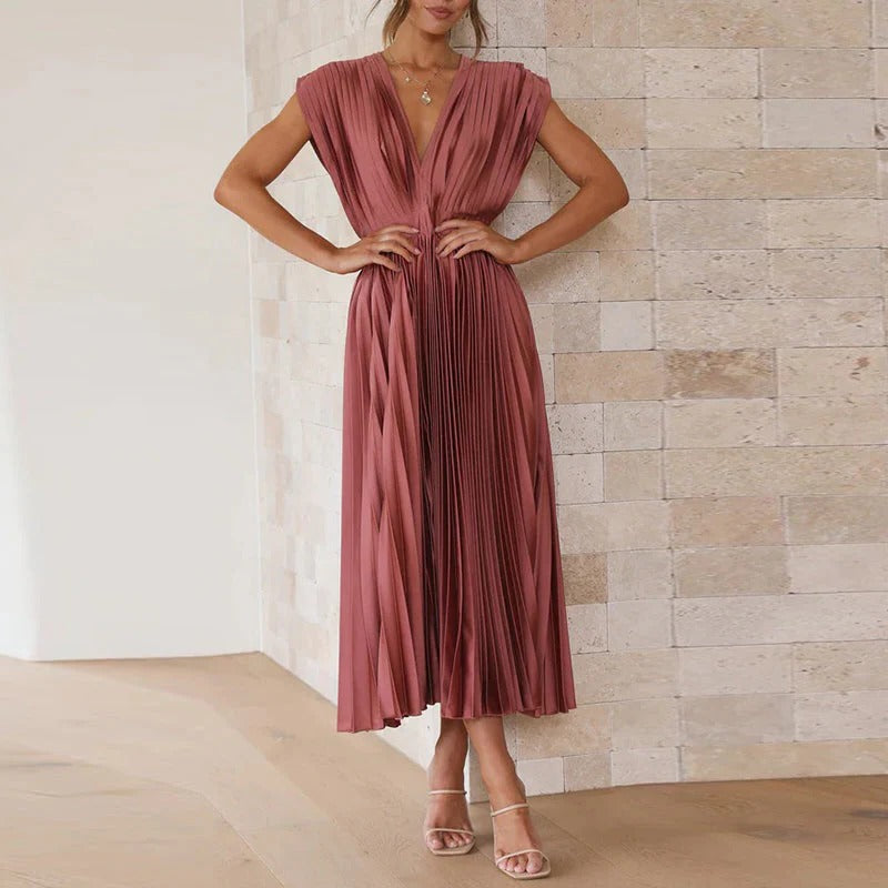 V-neck Dress