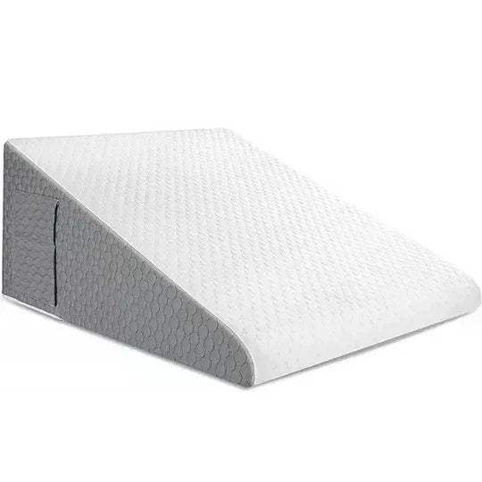 Triangular Memory Foam Wedge Pillow for Elevated and Restful Sleep