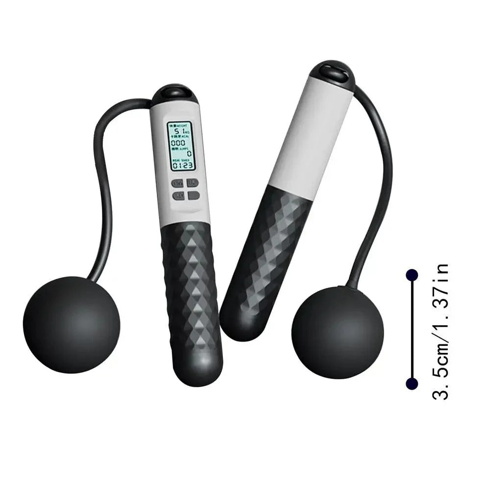 Weighted Cordless Jump Rope with Counter