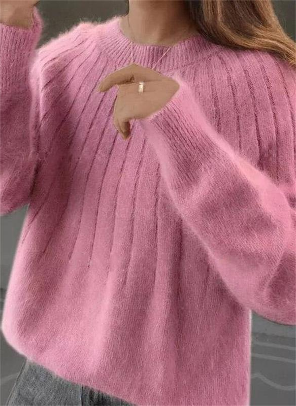 Soft Cashmere Knitted Sweater for Women - Warm and