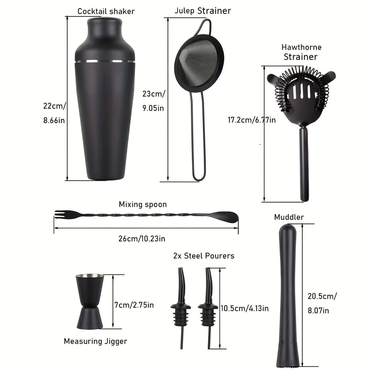 Stainless Steel Cocktail Set