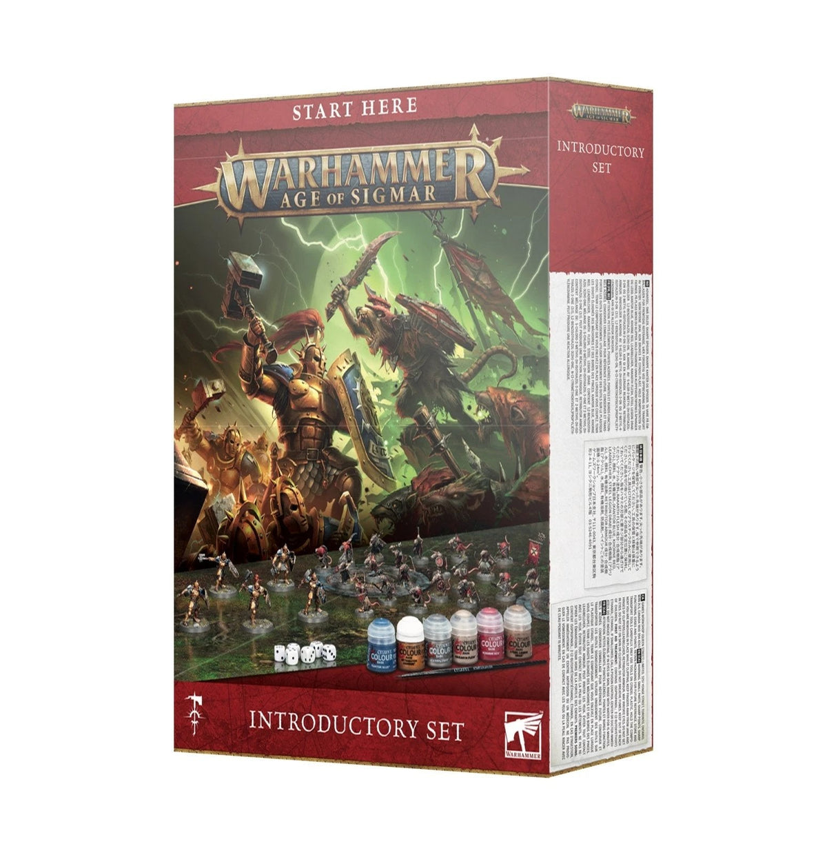 Warhammer Age of Sigmar Introductory Set – Games Workshop Miniatures, Figures, Starter Kit & Accessories – Collectible Warhammer 40K Action Figures for Adults, Toy Figures & Warhammer Gifts