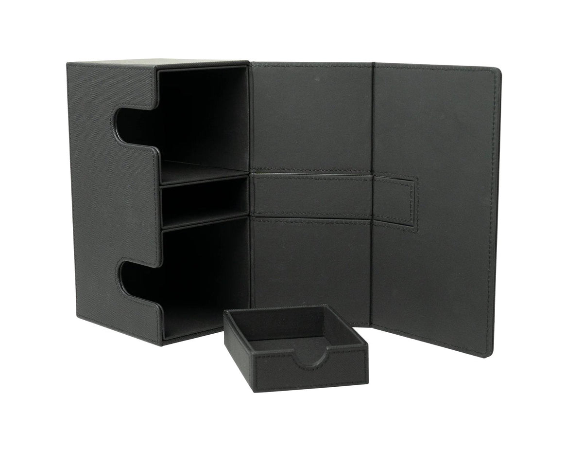 TopDeck 200+ Card Dual Deck Box Trading Card Storage Case for TCG, CCG, and Sports Cards