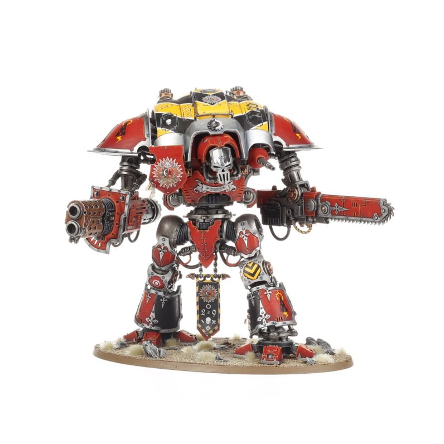 Warhammer 40K Imperial Knights Knight Questoris Model Kit – Multipart Plastic War Machine Figure with 6 Build Configurations for Warhammer 40,000 Armies