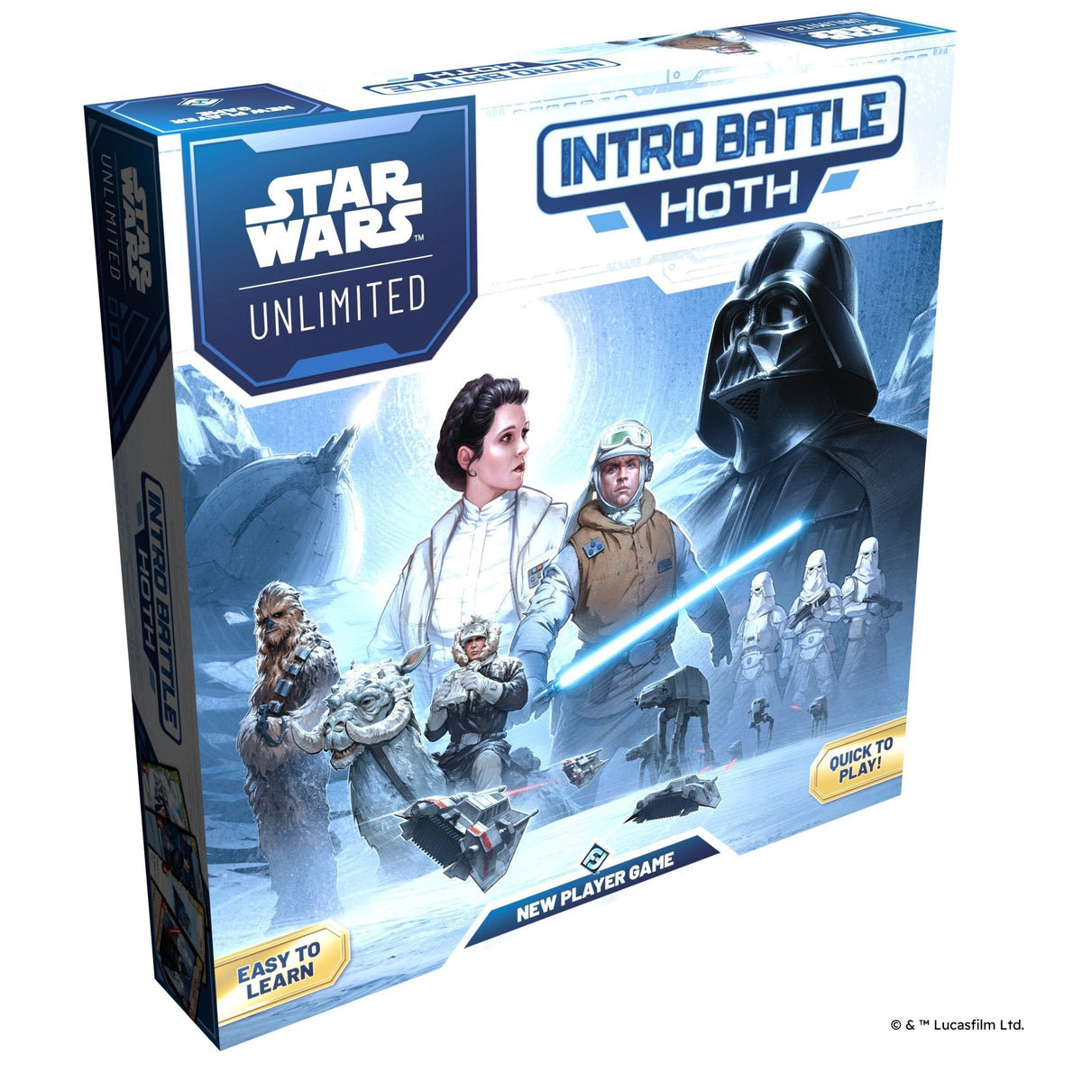 Star Wars Unlimited TCG Intro Battle Hoth Two Player Starter Set Trading Cards Star Wars Card Game Star Wars Gifts