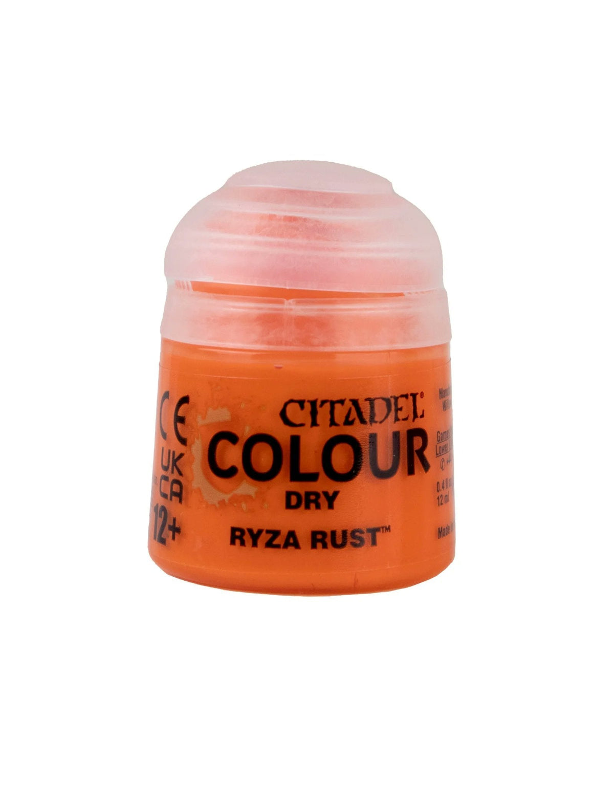 Warhammer Ryza Rust 18ml Paint for Miniatures Tabletop Models and Hobby Projects