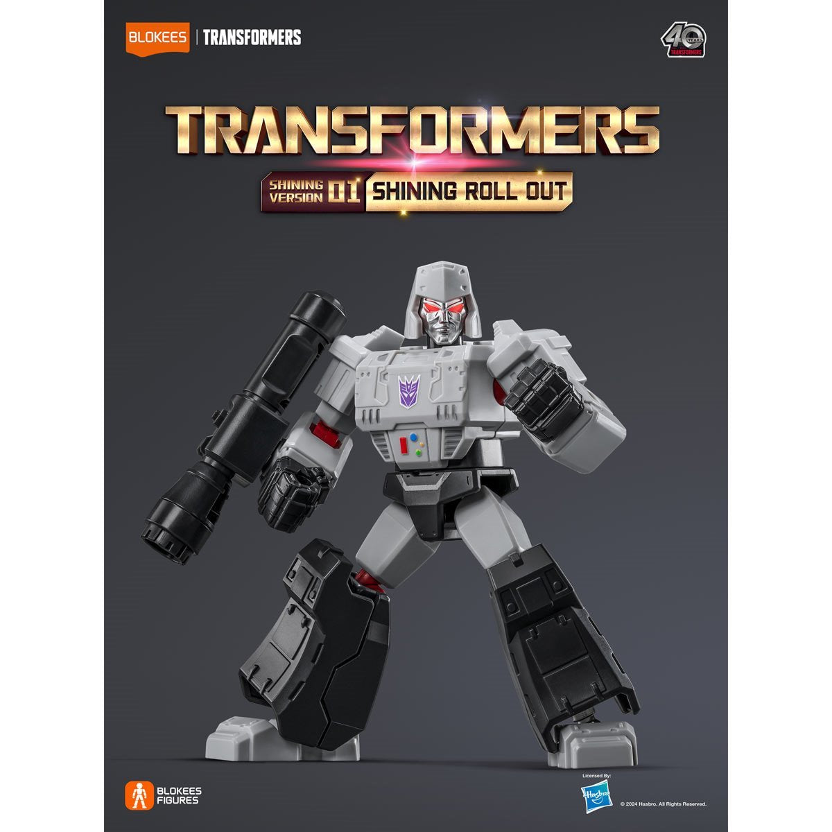 Transformers Shining Version 1 Shining Roll Out Blokees Mini Model Kit