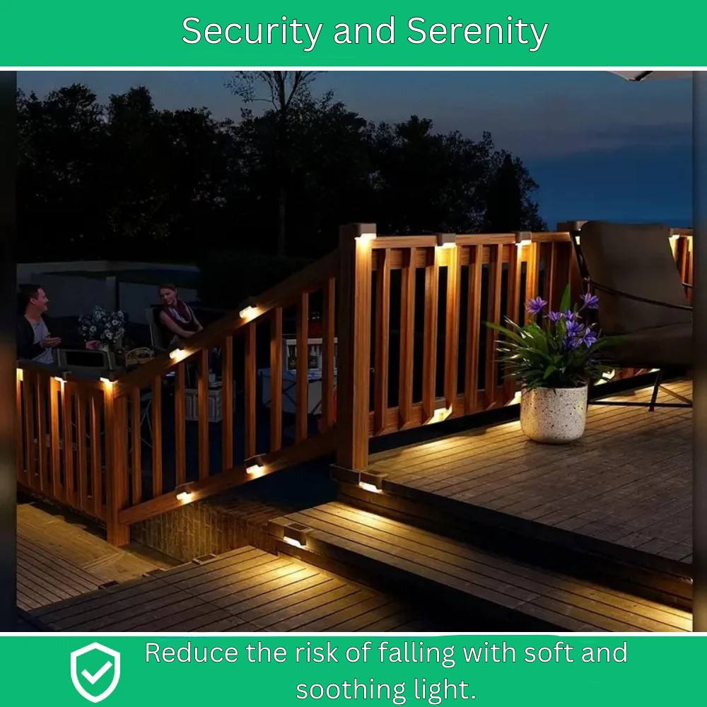 Solar Pathway Light with Automatic Dusk Sensor and Weather Resistant Housing