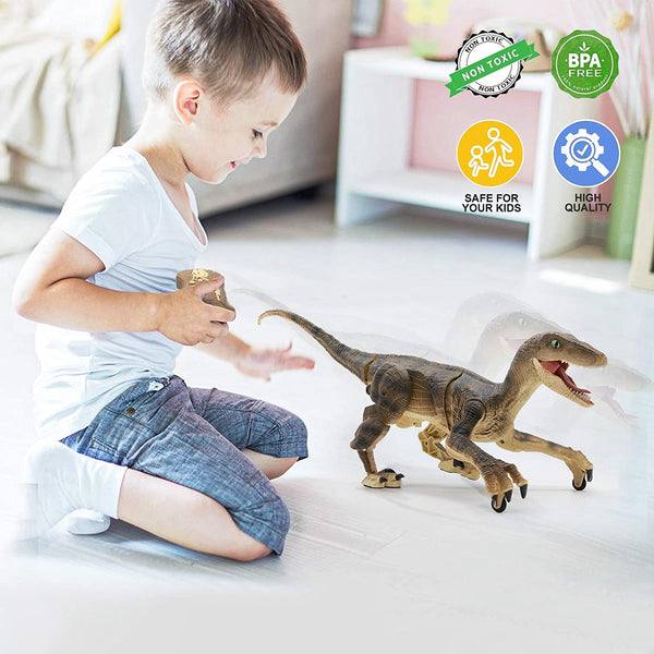 Remote Control Walking Velociraptor Toy