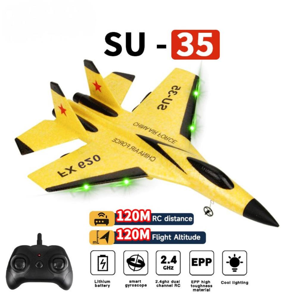 RC Plane SU35 Remote Control Jet with LED Lights