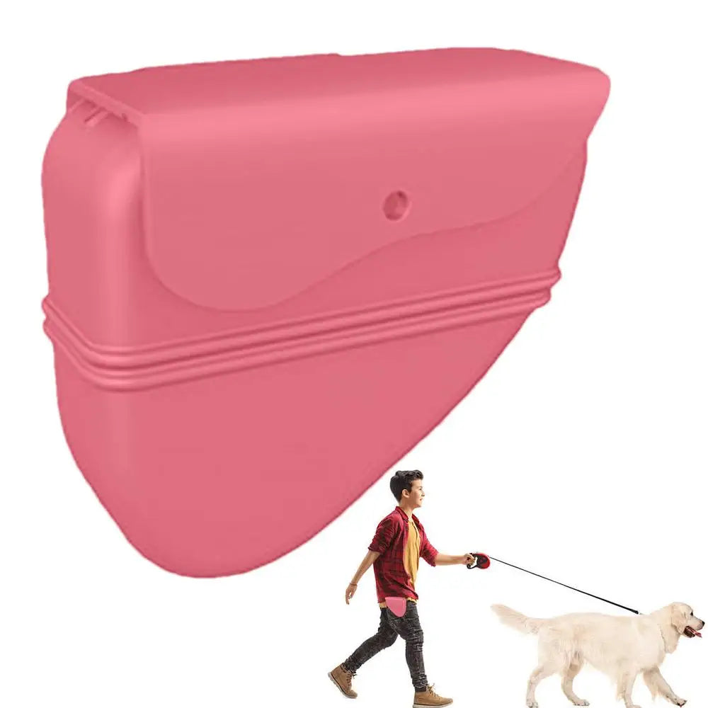 Silicone Dog Treat Pouch Training Bag with Waist Clip