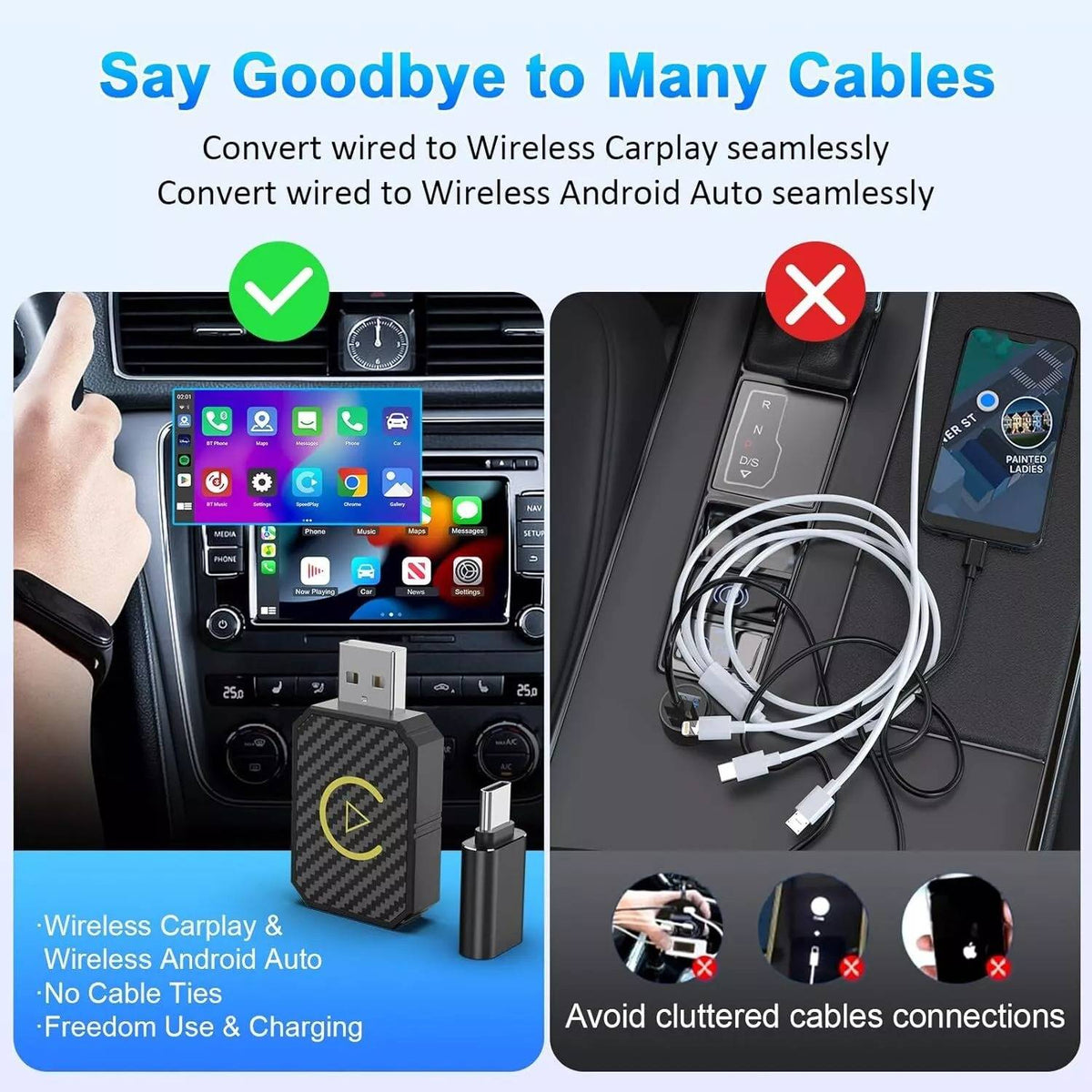Wireless CarPlay Adapters