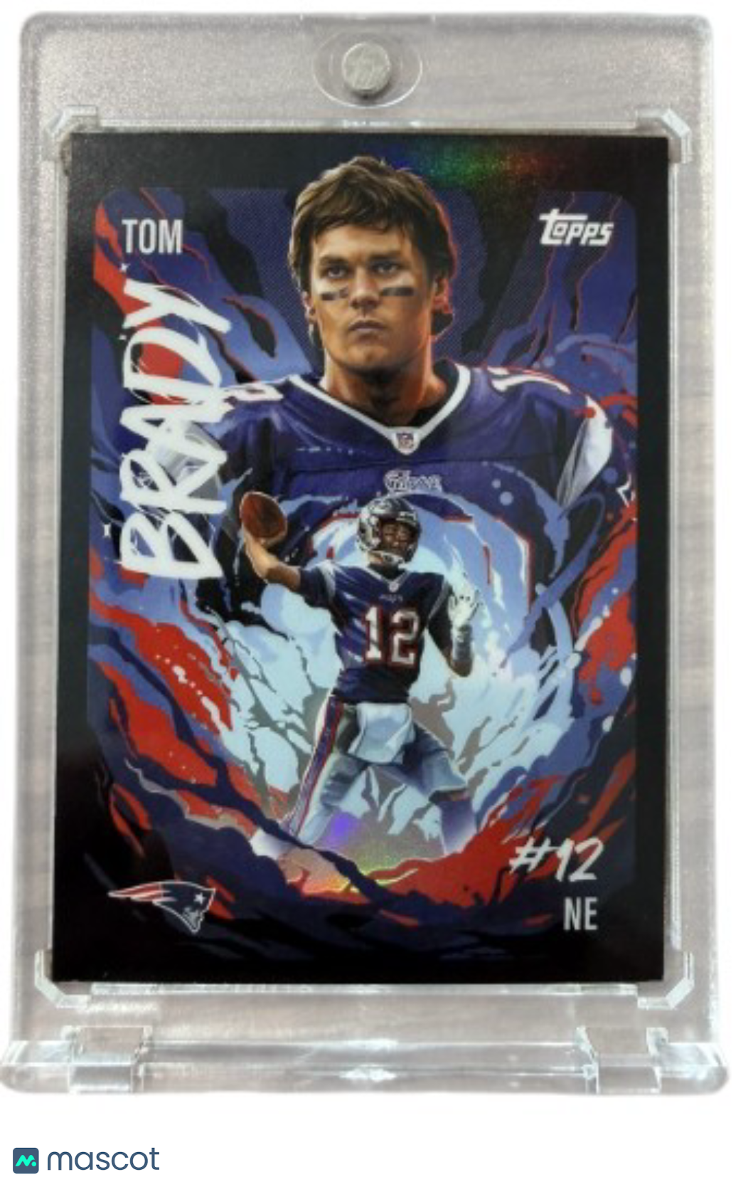 2025 Topps Chrome Football Tom Brady UV-6 Ultra Violet SSP CASE HIT RARE