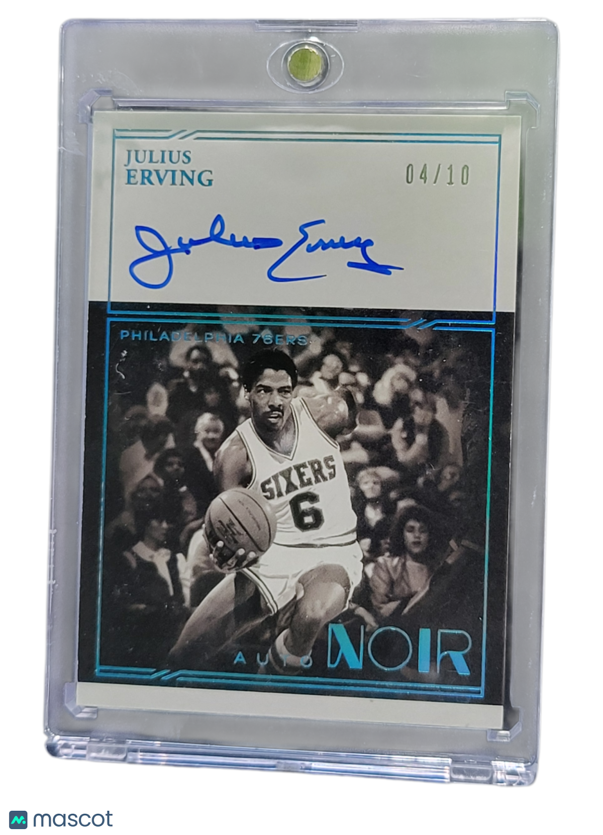 2021 Panini Noir Julius Erving #AB-JUL