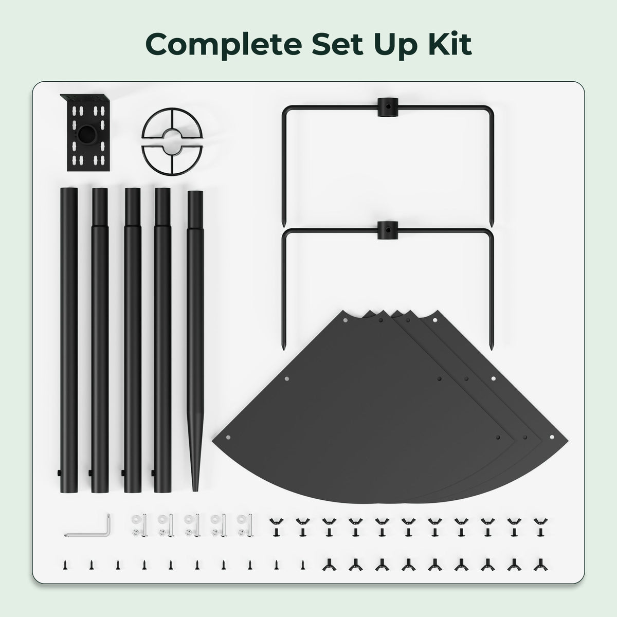 75 Smart Bird Feeder Squirrel-Proof Pole Kit