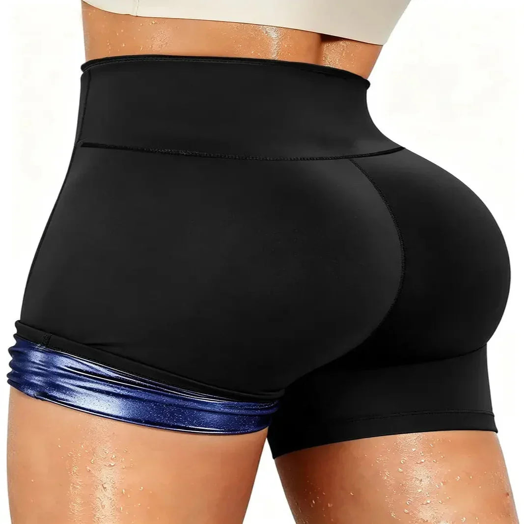 Workout Shorts with Four Way Stretch and Included Compression Waist Wrap