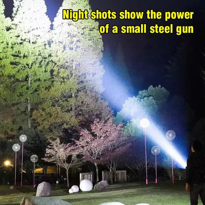 Three-Eyed Monster Mini Flash Power LED Flashlight