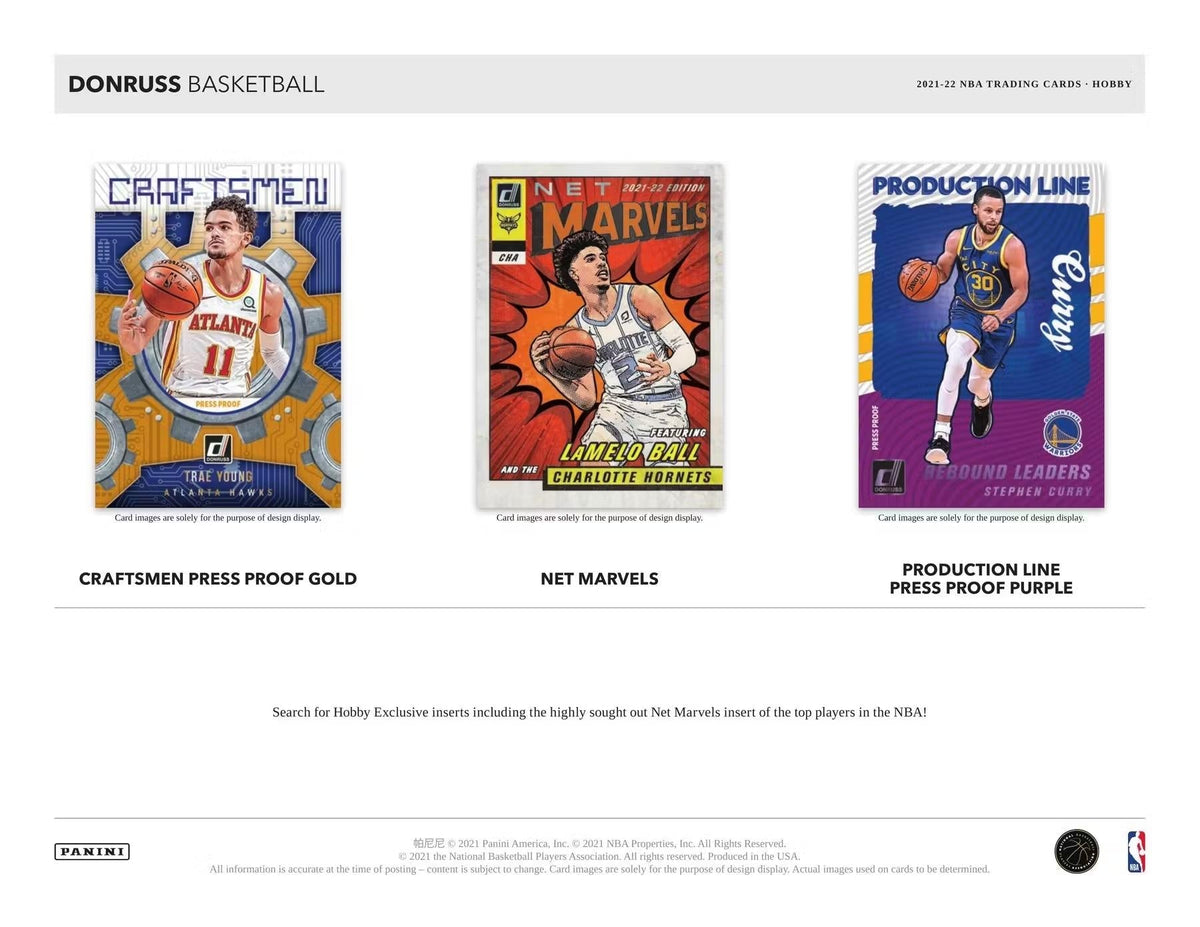 2021-22 Panini Donruss Basketball Hobby Box