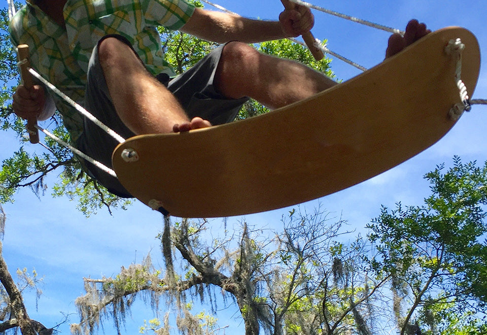 Tree Swing Surf Board