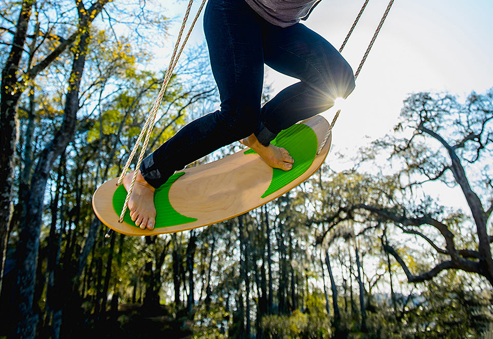 Tree Swing Surf Board