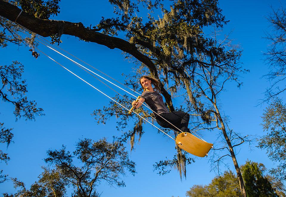 Tree Swing Surf Board