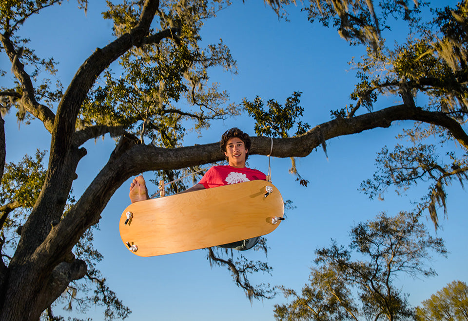 Tree Swing Surf Board
