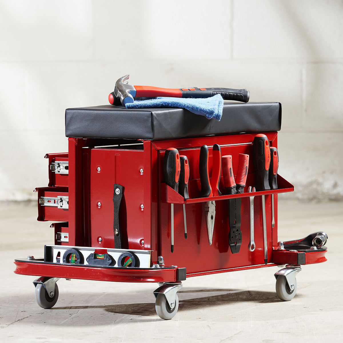 Rolling Toolbox Stool