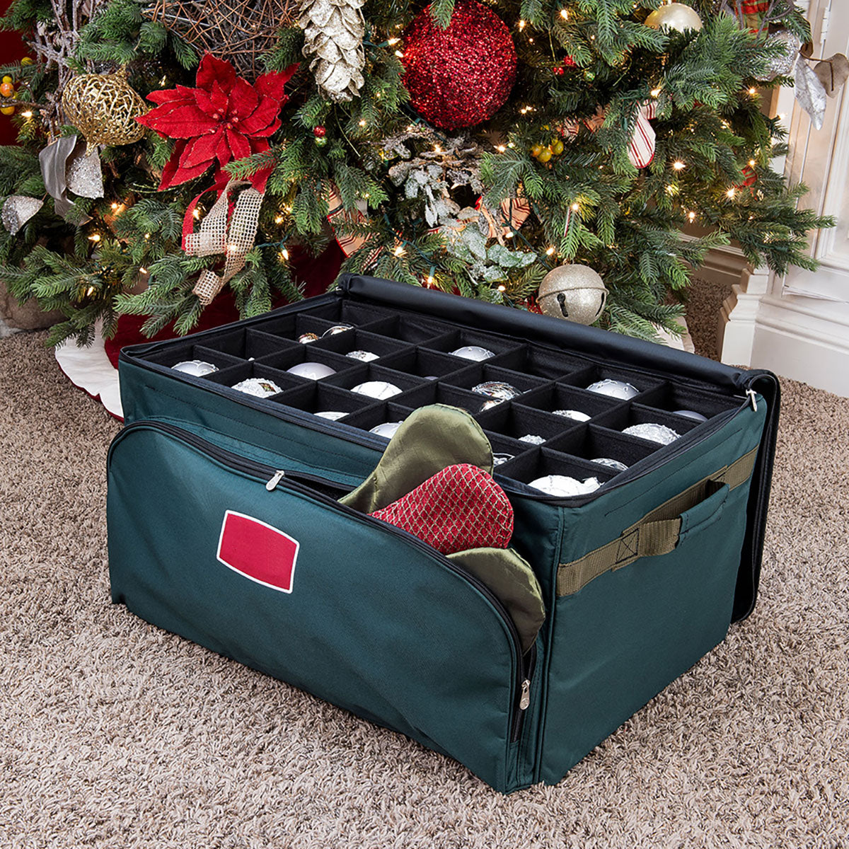 3-Tray Ornament Storage Bag