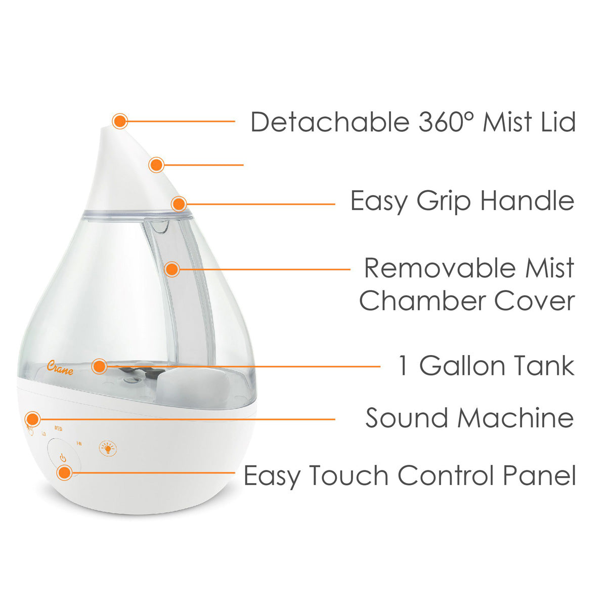 Sleep Humidifier with Soothing Sounds