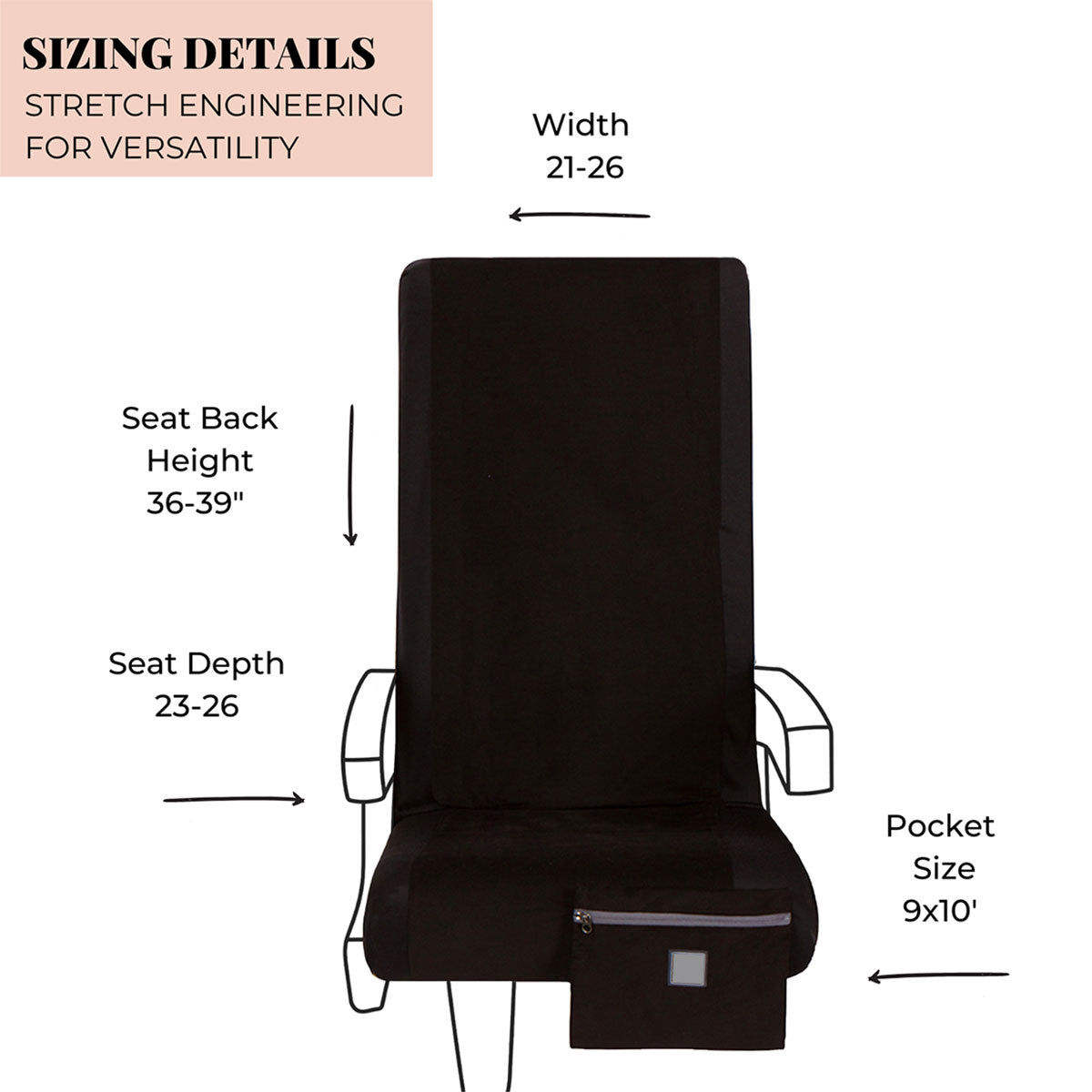 Washable Travel Seat Cover