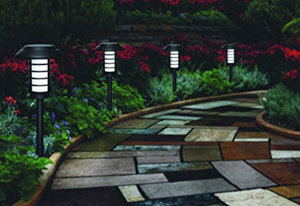 Solar Pathway Lights (Set of 4)
