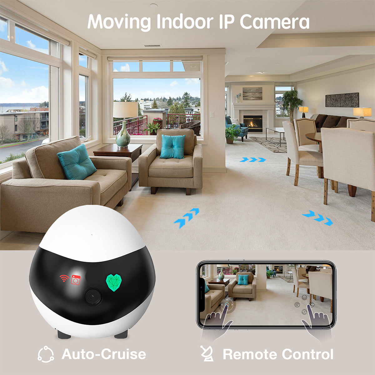 Remote Control Robot Camera