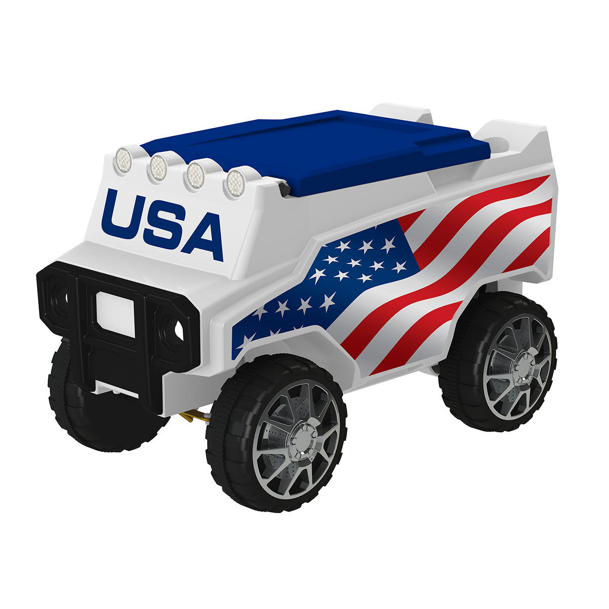 RC American Flag Rover Cooler