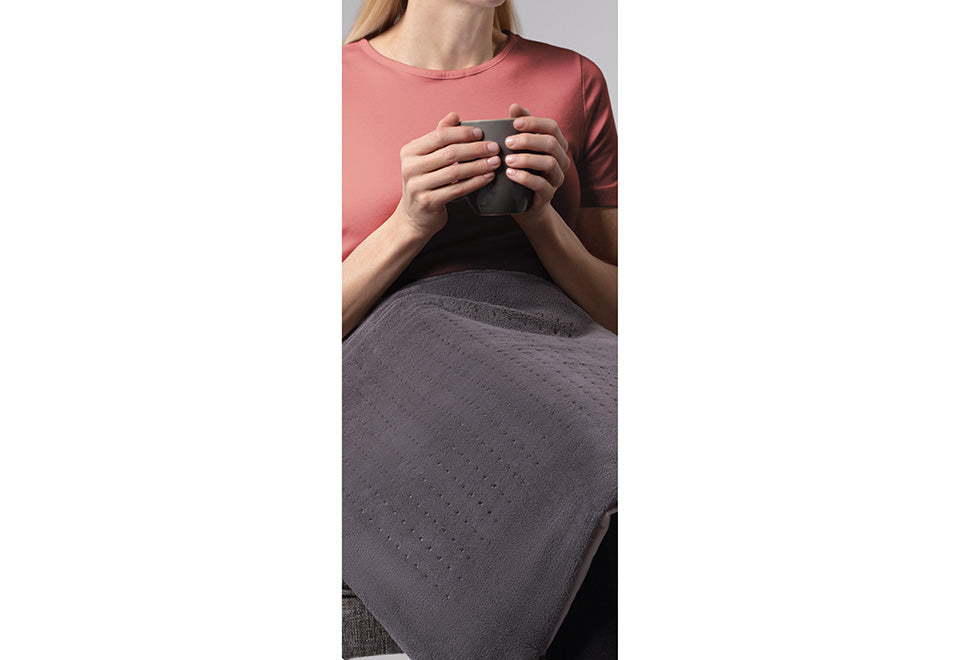 XXL Wide Calming Heat Massaging Weighted Heating Pad