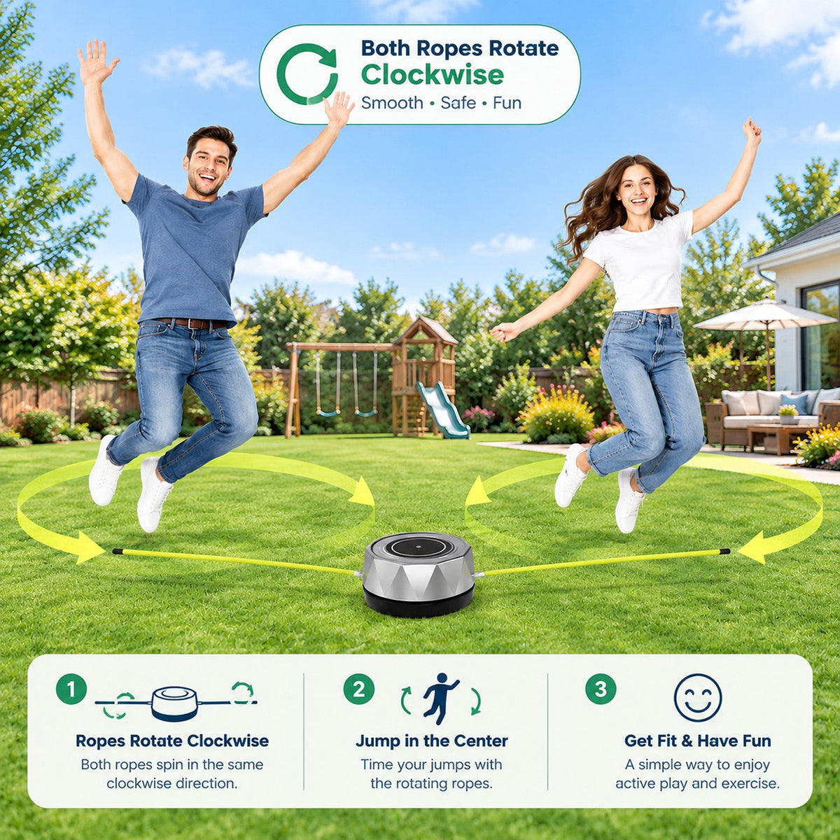 Smart Rope Skipping Machine