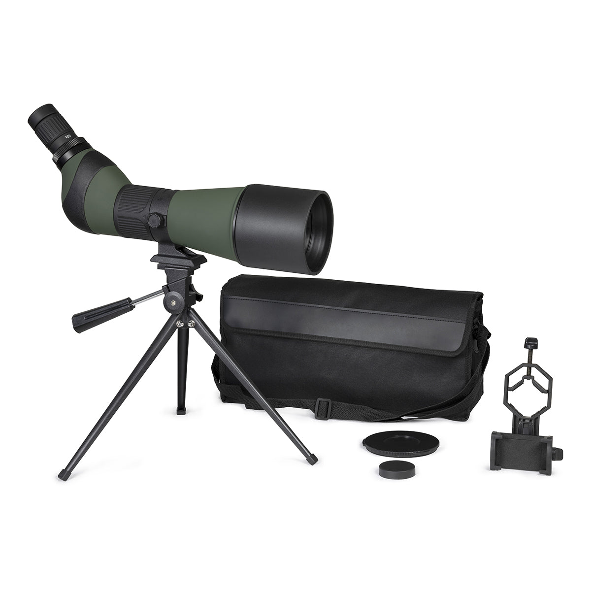 20x-60x Spotting Scope with Smartphone Adapter