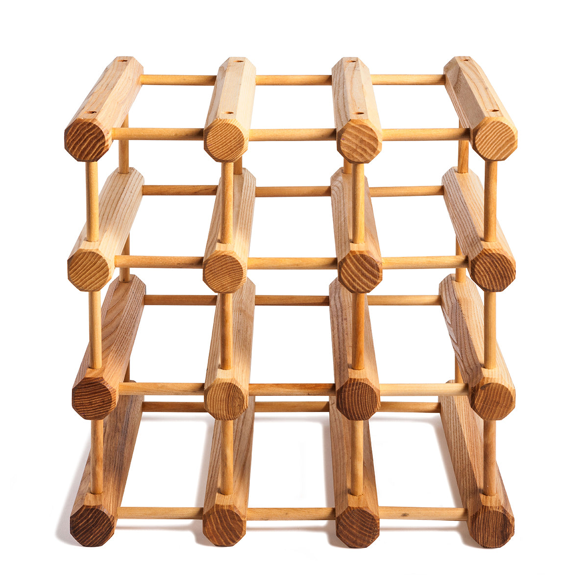 12-Bottle Modular Wine Rack