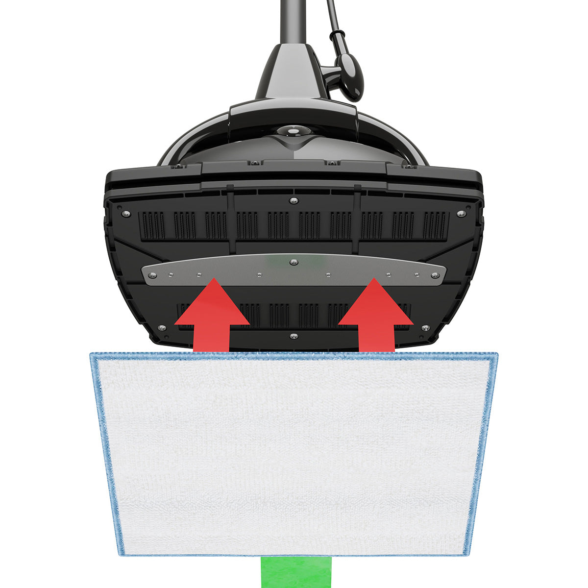 3-Ply Microfiber Floor Pads for Vapour Steam Mops (Set of 2)