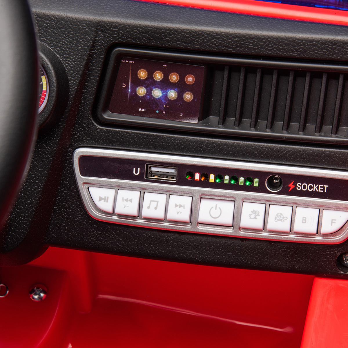 12V Firetruck Ride-On