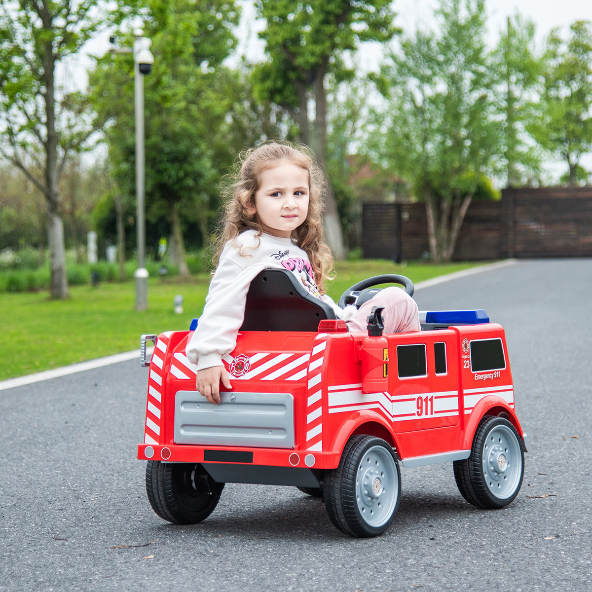 12V Firetruck Ride-On