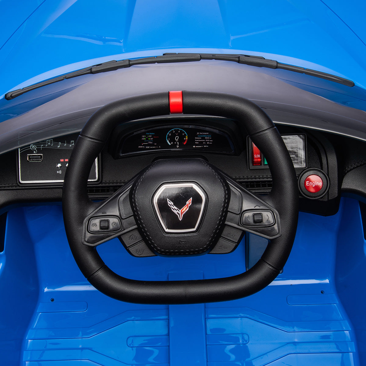 12V Chevrolet Corvette C8 Stingray Ride-On Car